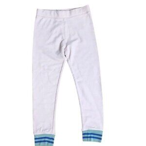 Gymboree Girls Sweatpants Light Pink w/ Blue & Grey Cuffs Size 3